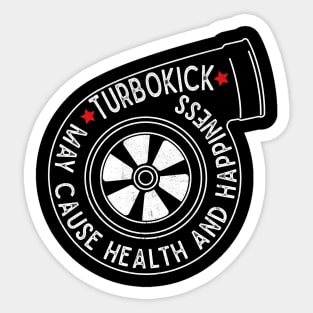 Turbokick Warning Sticker